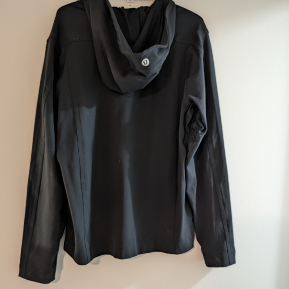 LULULEMON - Black Hooded Full Zip Jacket - Picture 4 of 6